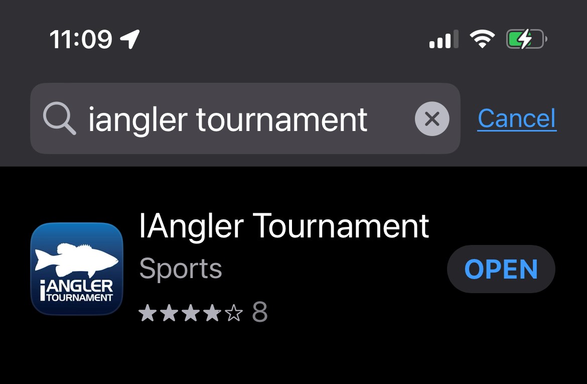 iAngler in the App Store