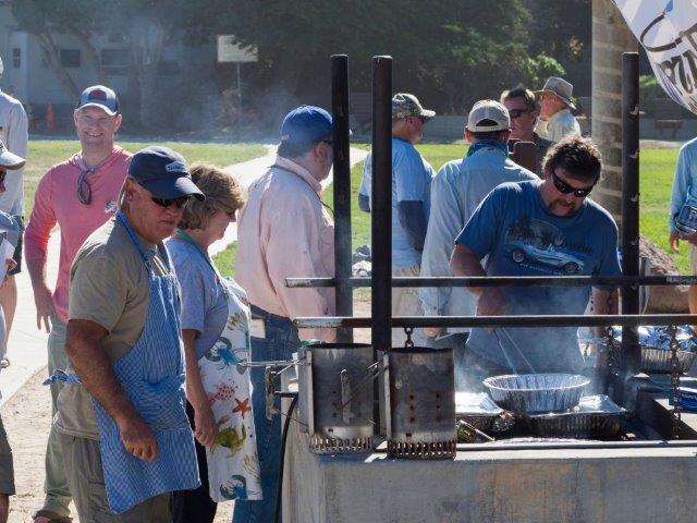 Cooking up a storm at the 2017 Riptide Rendezvous