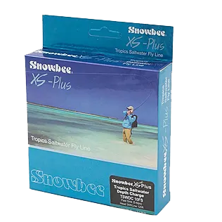 Snowbee tropics saltwater fly lines depth charge fast sink 5 6 ips graphite aqua wf main